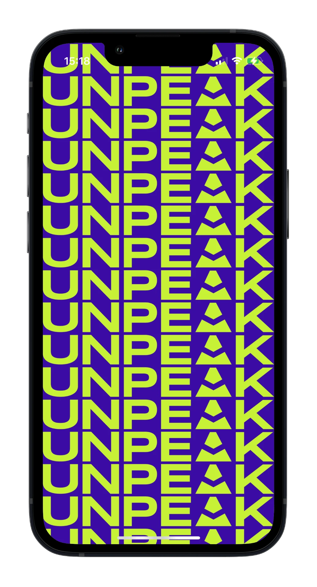 Unpeak your routine.